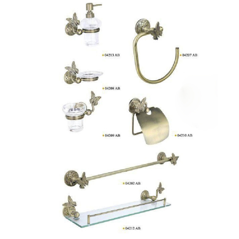 ست سرویس بهداشتی کنتراست مدل 042AB