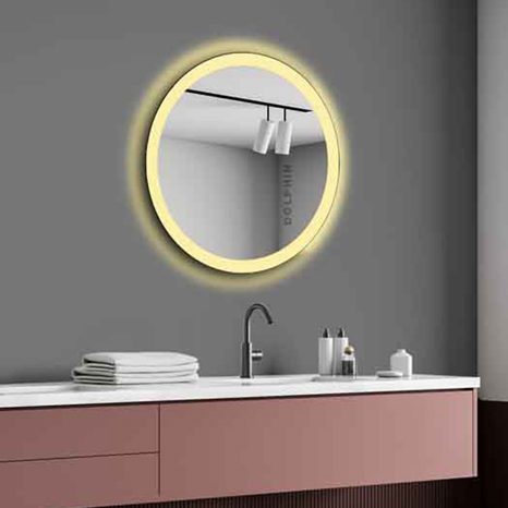 آینه بک لایت دلفین مدل NQ-70-edge آینه بک لایت دلفین مدل NQ-70-edge